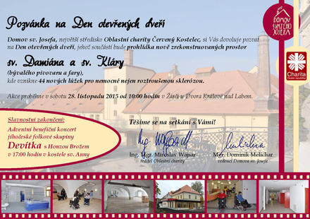 Den otevřených dveří - pozvánka