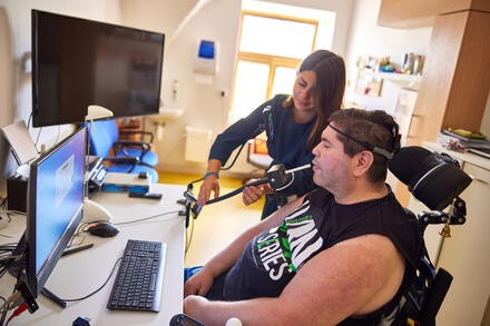 Pan Josef při práci v CITAK