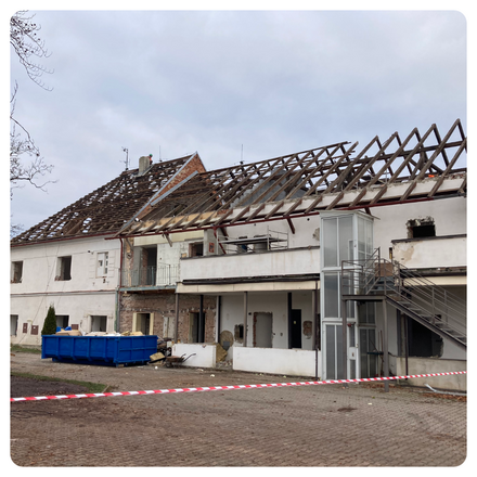 Nová budova odlehčovací služby přivítá klienty v roce 2024.